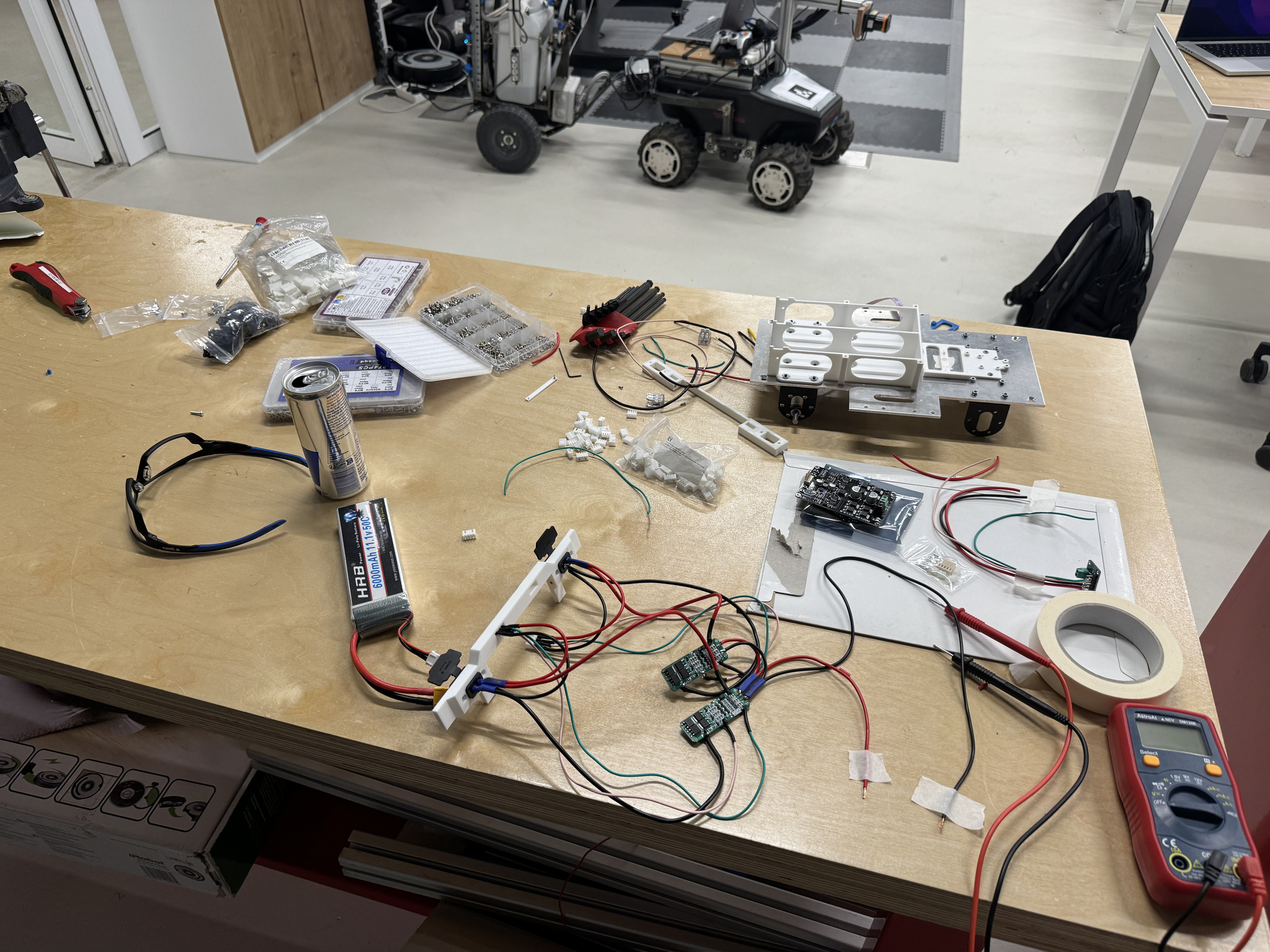Photo de prototypage du robot SCUREDGE